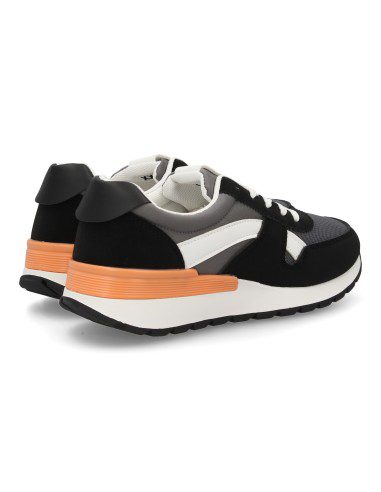 Deportiva urban style negro - Imagen 6