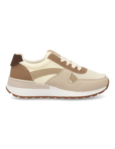 Deportiva urban style camel - Imagen 3