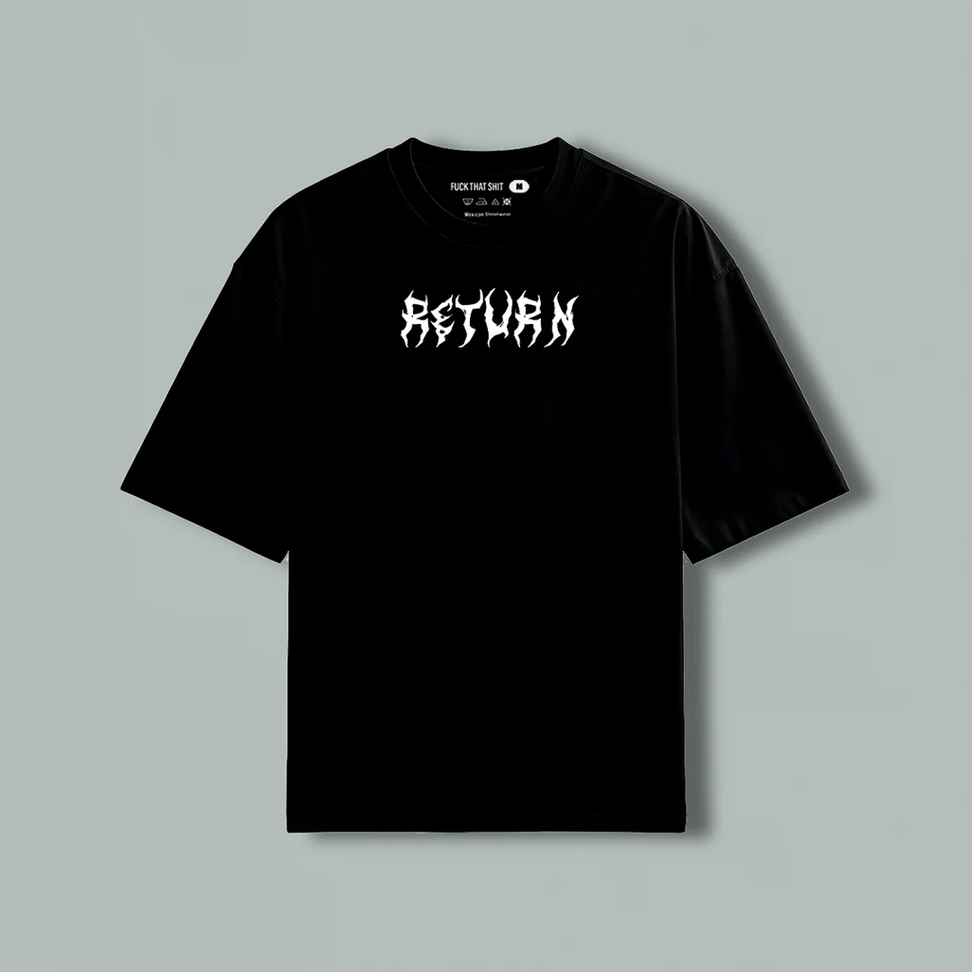 Playera Oversize Oni Classic Return - Imagen 4