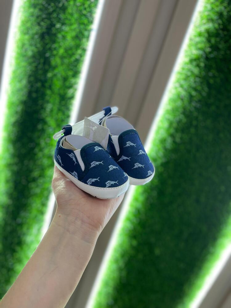 Zapatitos para Bebé Azul Marino - Imagen 3