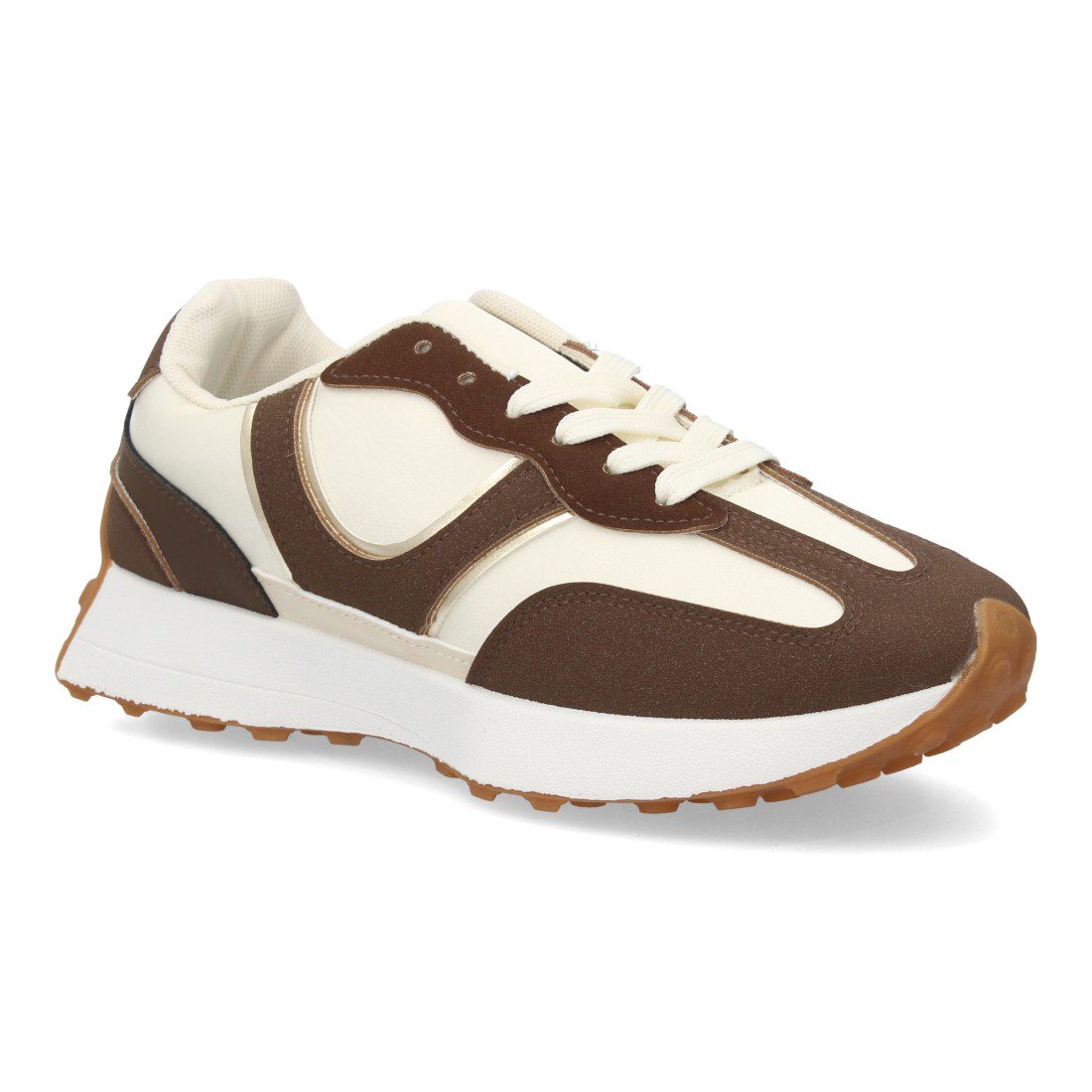 Zapatillas deportivas marrón caña baja - Imagen 6