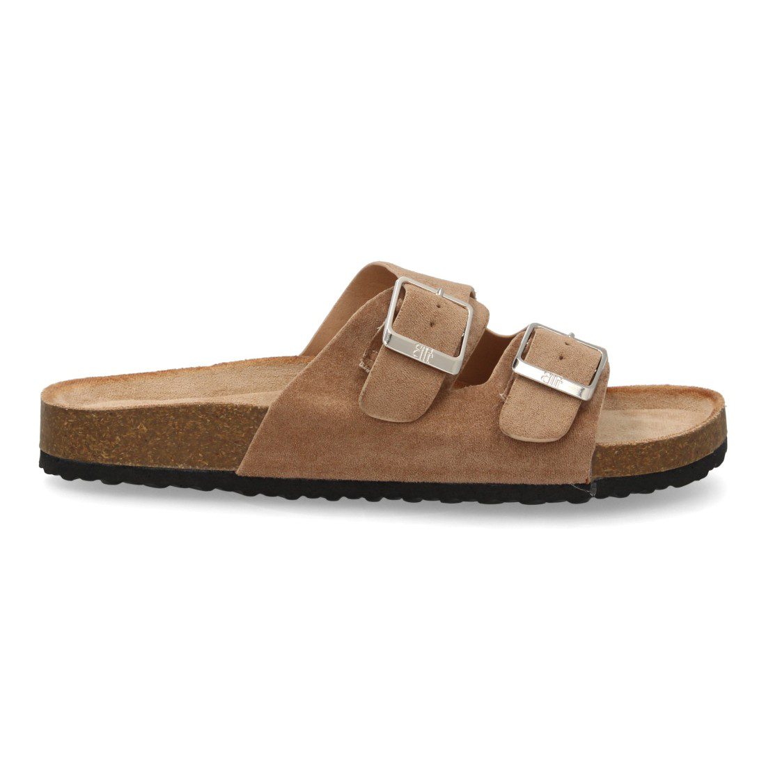 Sandalias de doble hebilla nude Buonarotti - Imagen 3