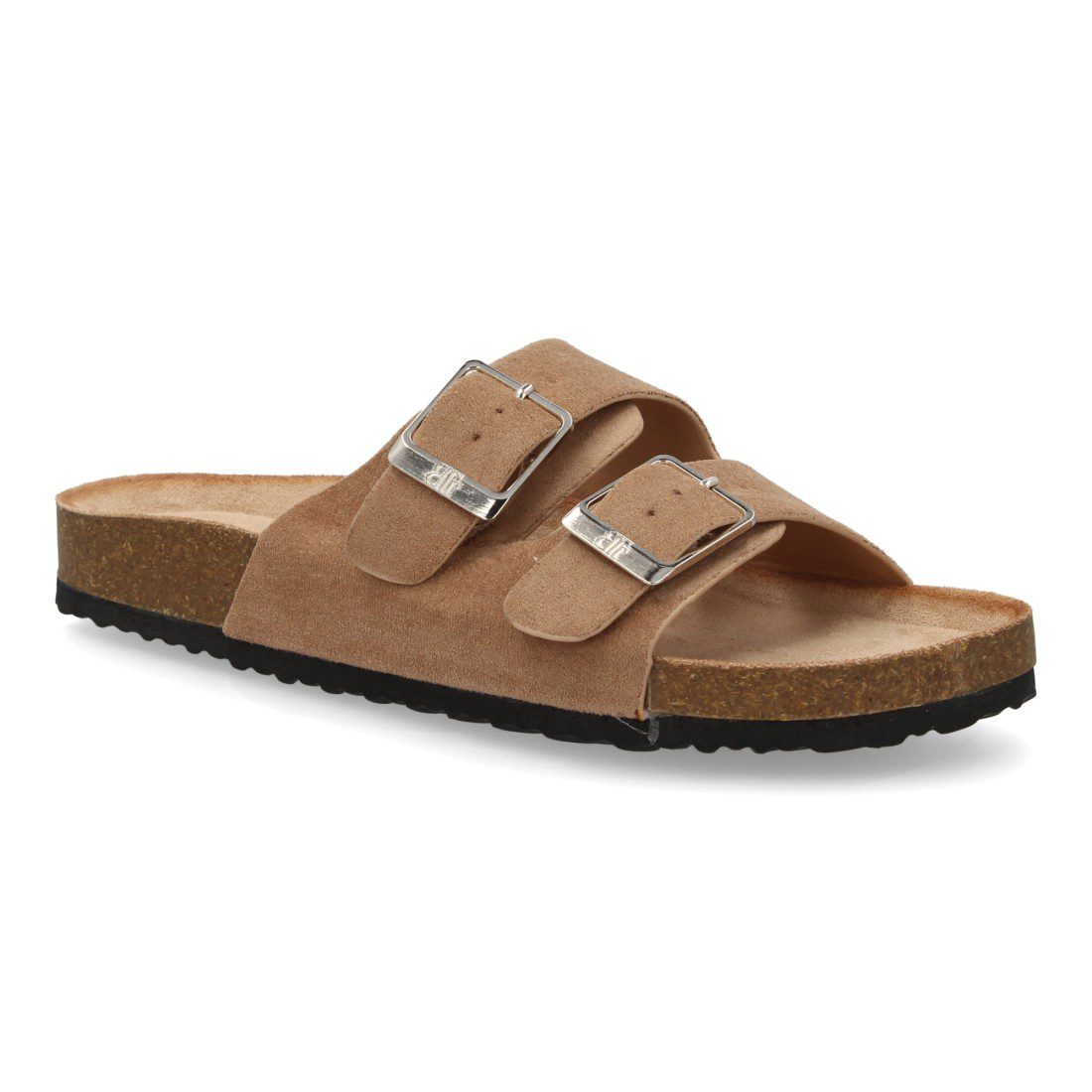 Sandalias de doble hebilla nude Buonarotti - Imagen 4