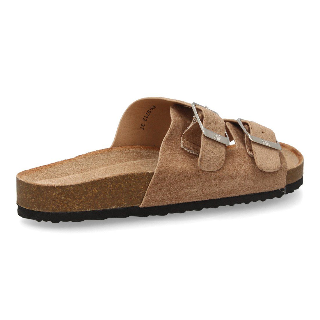 Sandalias de doble hebilla nude Buonarotti - Imagen 5