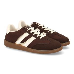 Deportivas vintage marrón lona