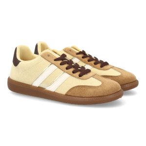 Deportivas vintage amarillo gamuza