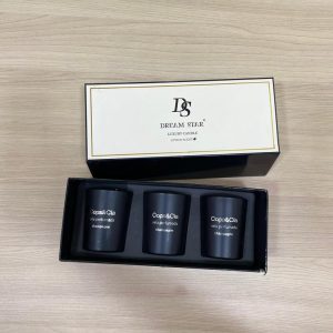 Set de Velas Aromáticas Dream Star – Fragancia Champagne
