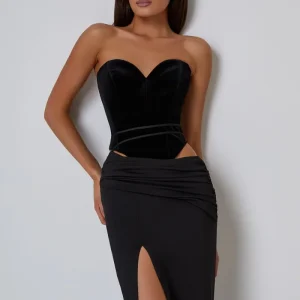 Corset velvet