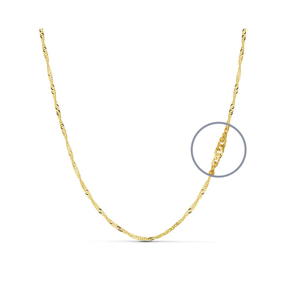 “AMAL” cadena oro 18K - Imagen 2