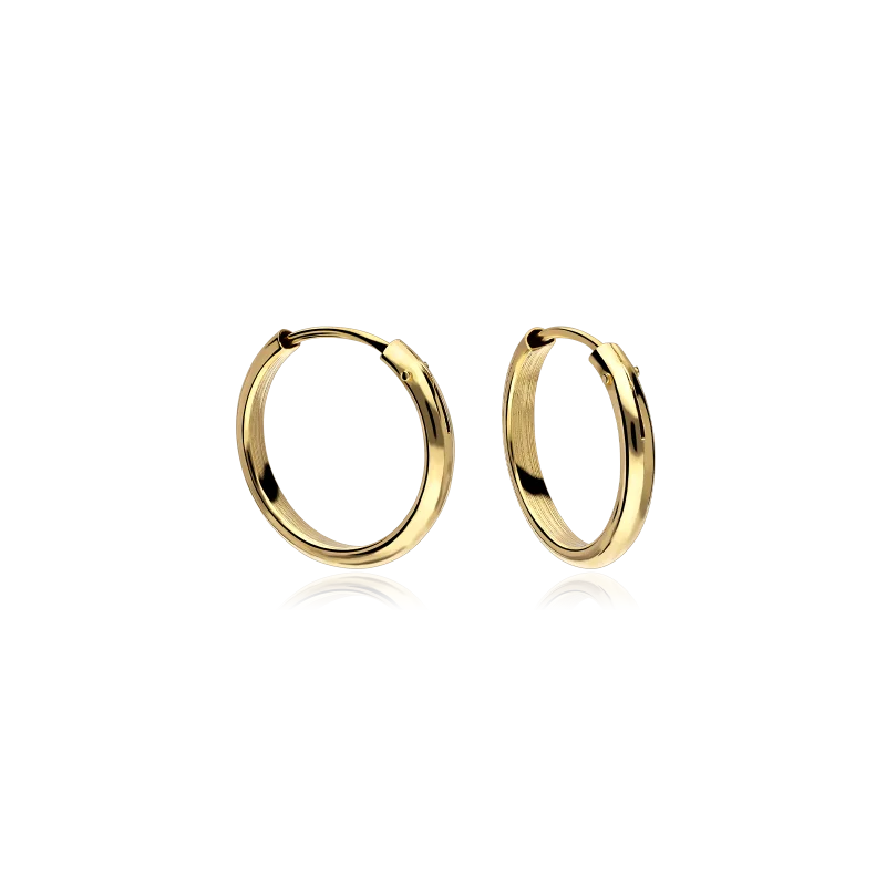 “YOU” pendientes oro 18K - Imagen 2