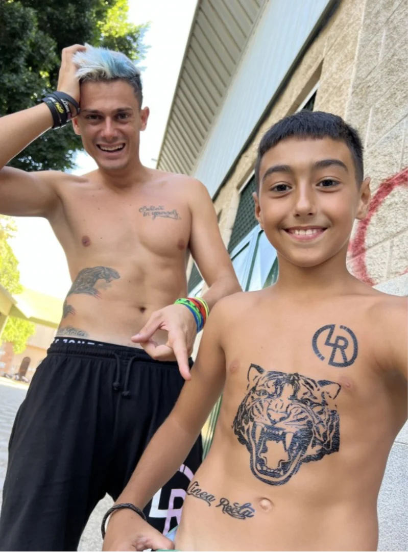 Pack 5 tatuajes temporales - LR - Imagen 5