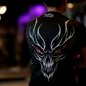 Playera Compresion Demon Back