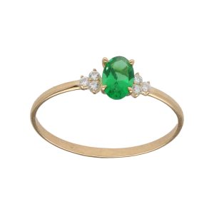 «FIONA» anillo oro 9k