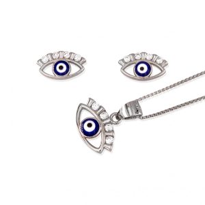 «GAZE» conjunto plata