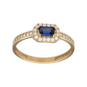 «CENICIENTA» anillo oro 9K