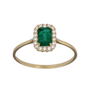 «MERIDA» anillo oro 9K