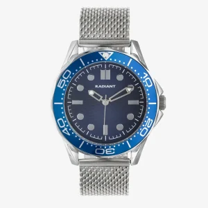 Reloj Hombre Chris Azul/Plateado