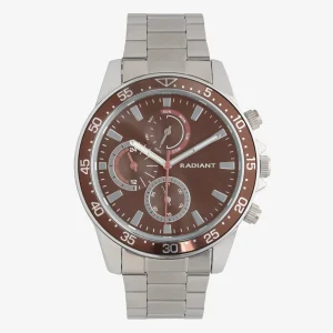 Reloj Hombre Daybreak Marrón/Plateado