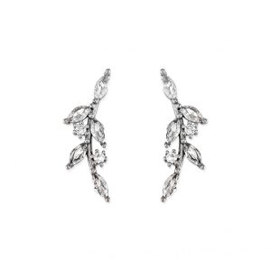 «CAMELIA» pendientes plata