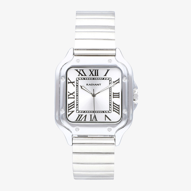 Reloj Hombre Chris Him Plateado - Imagen 2
