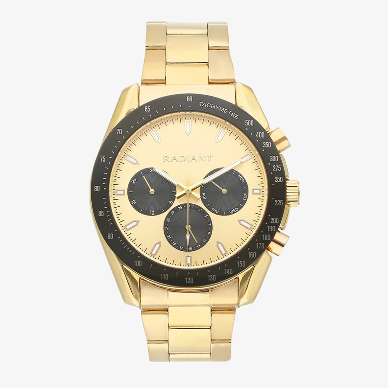 Reloj Hombre Marlon Negro/Dorado - Imagen 2