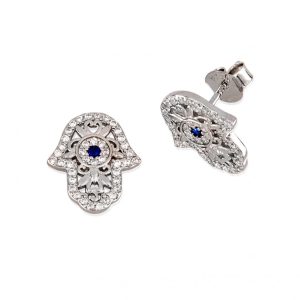 «SAFIRA» pendientes plata