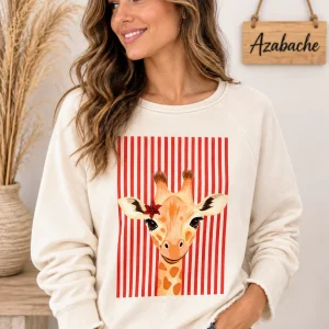 Sudadera Jirafa Rayas
