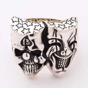 “BARAJA” anillo plata