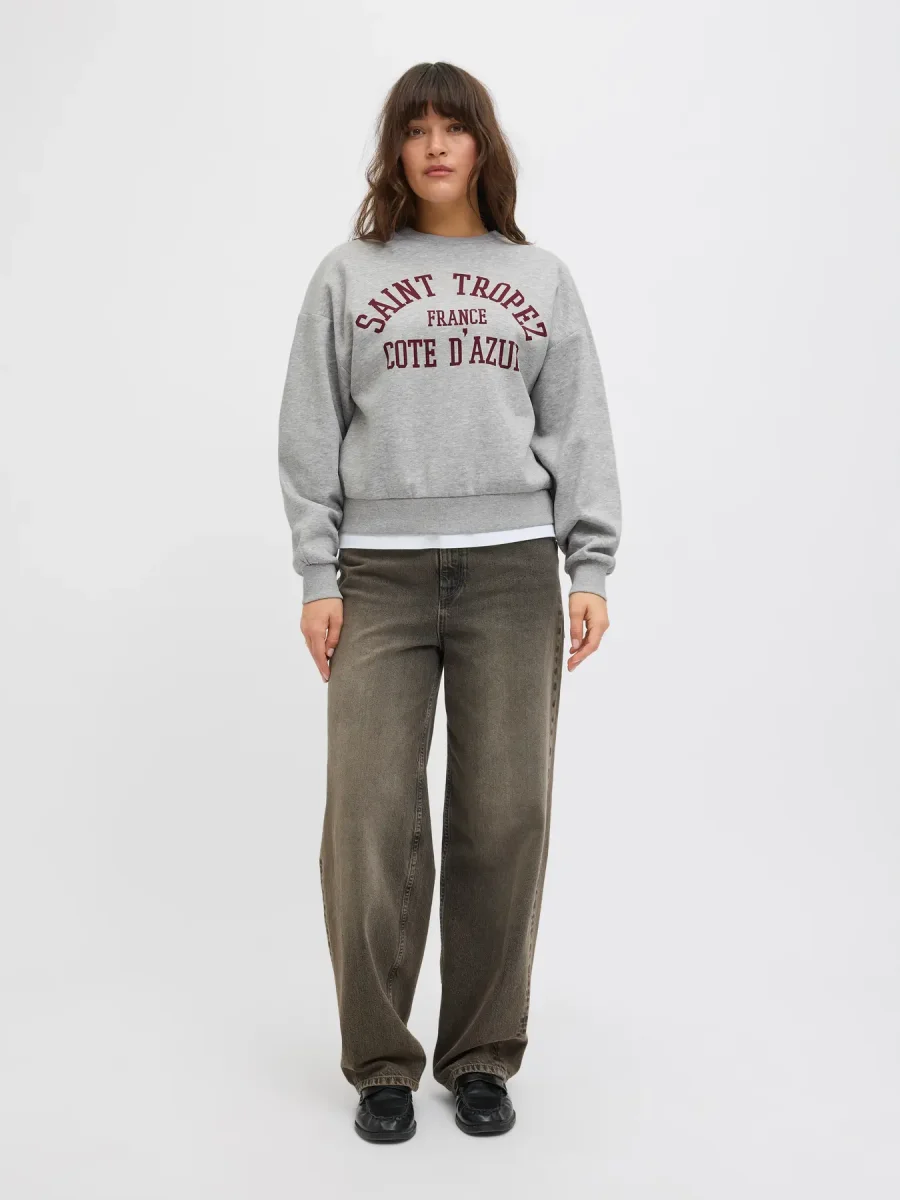 Sudadera gris Saint Tropez JJXX - Imagen 3