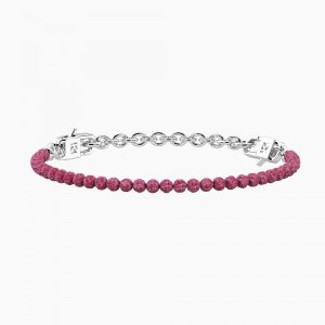 Pulsera componible con circonitas rubí SEÑORITA
