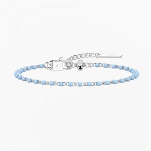 Pulsera componible azul Pop corn