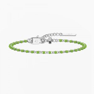 Pulsera componible verde Pop corn