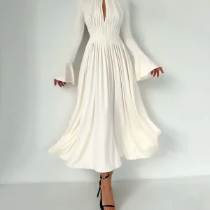 vestido largo milano