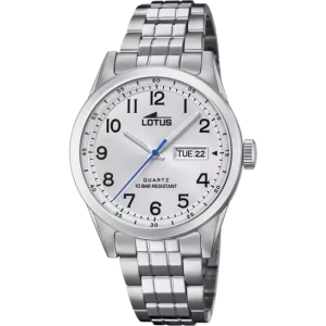 RELOJ DE HOMBRE LOTUS CLASSIC STEEL CON ESFERA BLANCA 18670/1