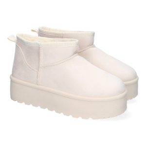 Botines plataforma blancos australianos