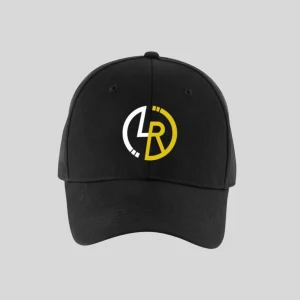Gorra Negra con LR Bicolor - LR