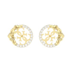 Pendientes Guess Mujer 4Love Acero Dorado JUBE05041JWYGT-U