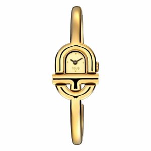 Reloj analógico con brazalete de acero IPG dorado TOUS MANIFESTO