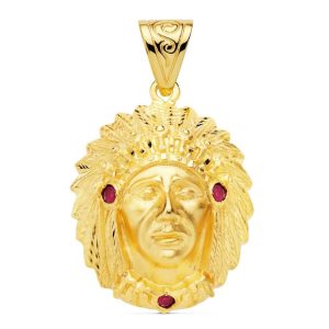 “APACHE” colgante Oro 18K