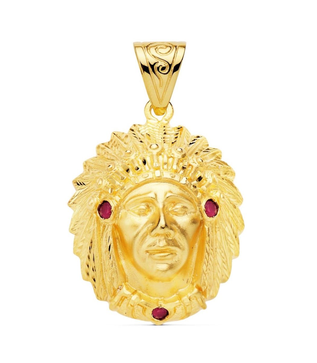 “APACHE” colgante Oro 18K