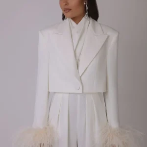 blazer cropped