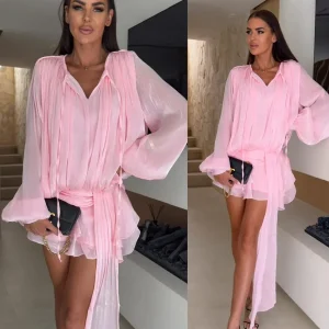 VESTIDO HEVROLETTA MINI CON SHORTS