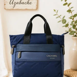 Bolso Cacharel de Nylon con Doble Asa y Bandolera