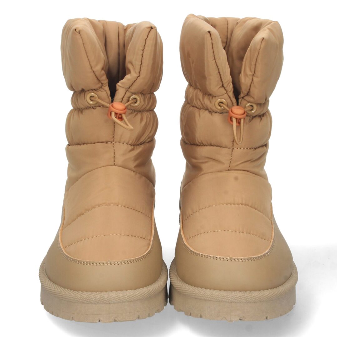 Bota apres ski beige acolchada - Imagen 4