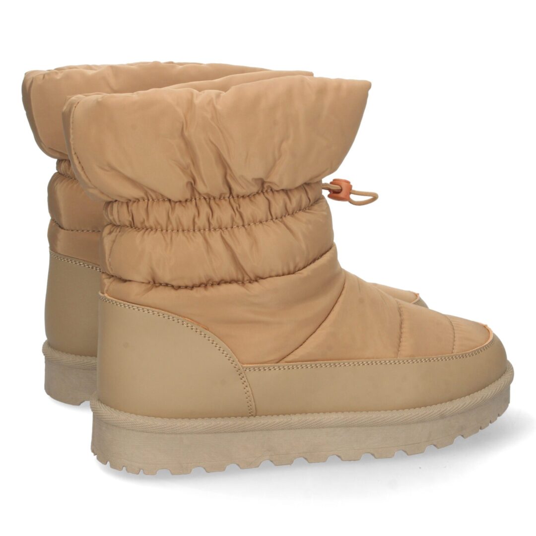 Bota apres ski beige acolchada - Imagen 5