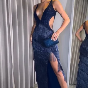 vestido largo namy