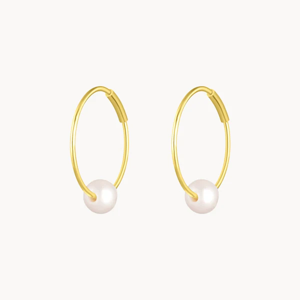 “ALONDRA” aros oro 18K - Imagen 2