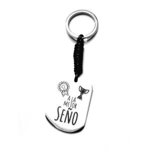 “SEÑO” llavero acero