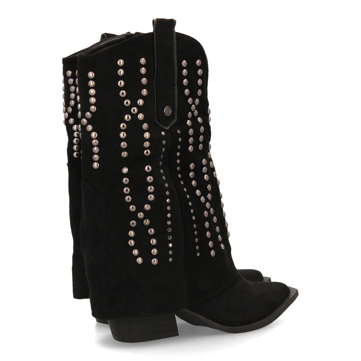 Botas vaqueras mujer negras con tachuelas - Imagen 6