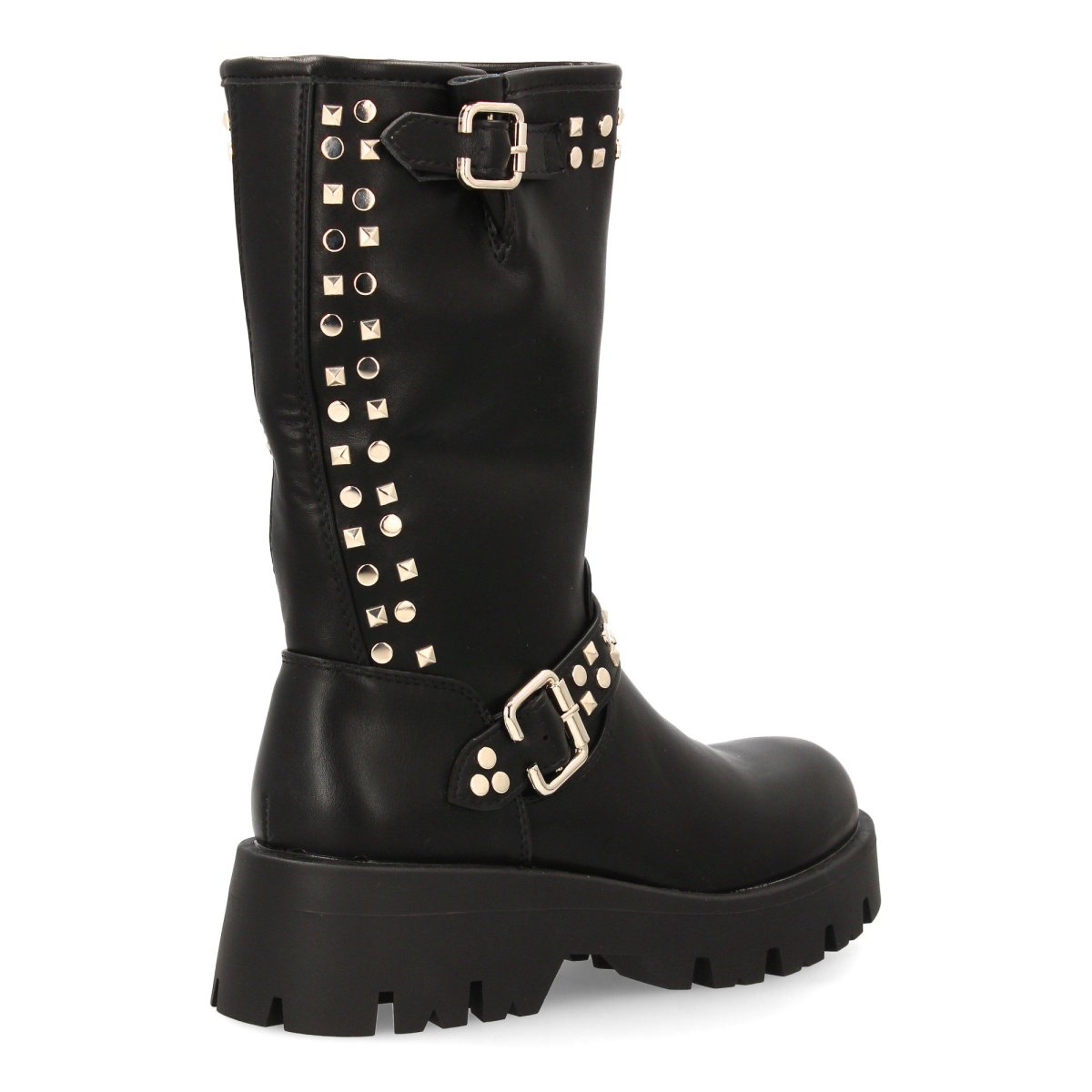 Bota tipo motera con tachuelas - Imagen 5